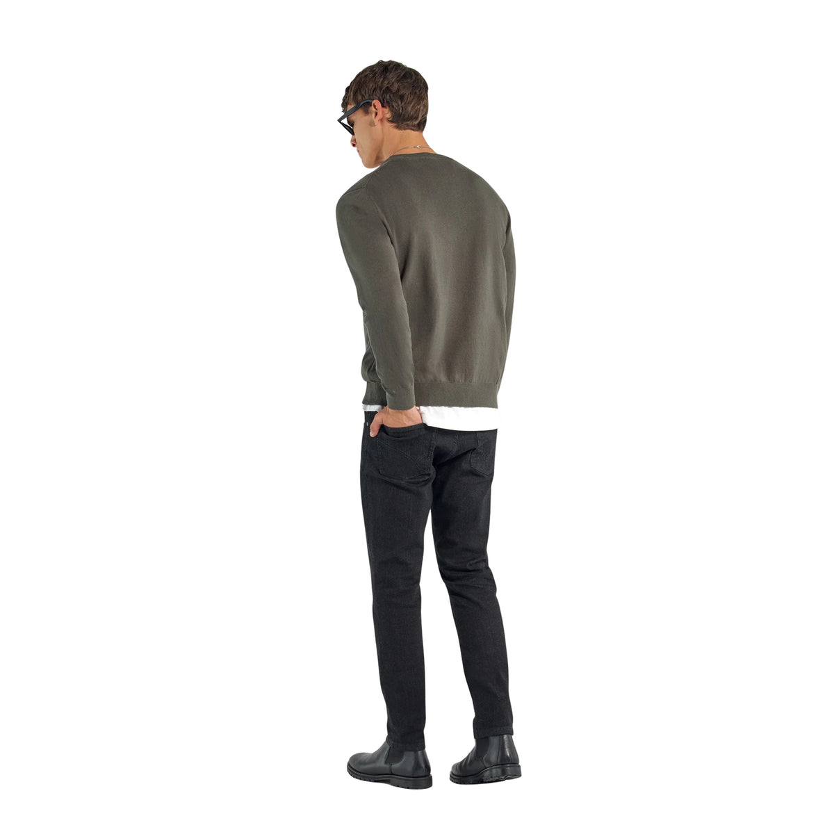 GAS ARLO ROUND SWEATER - seconda immagine
