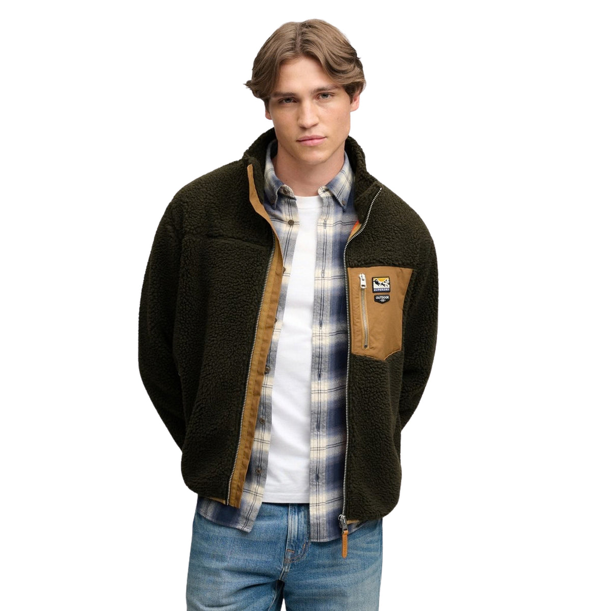 SUPERDRY MOUNTAIN FULL ZIP FLEECE
