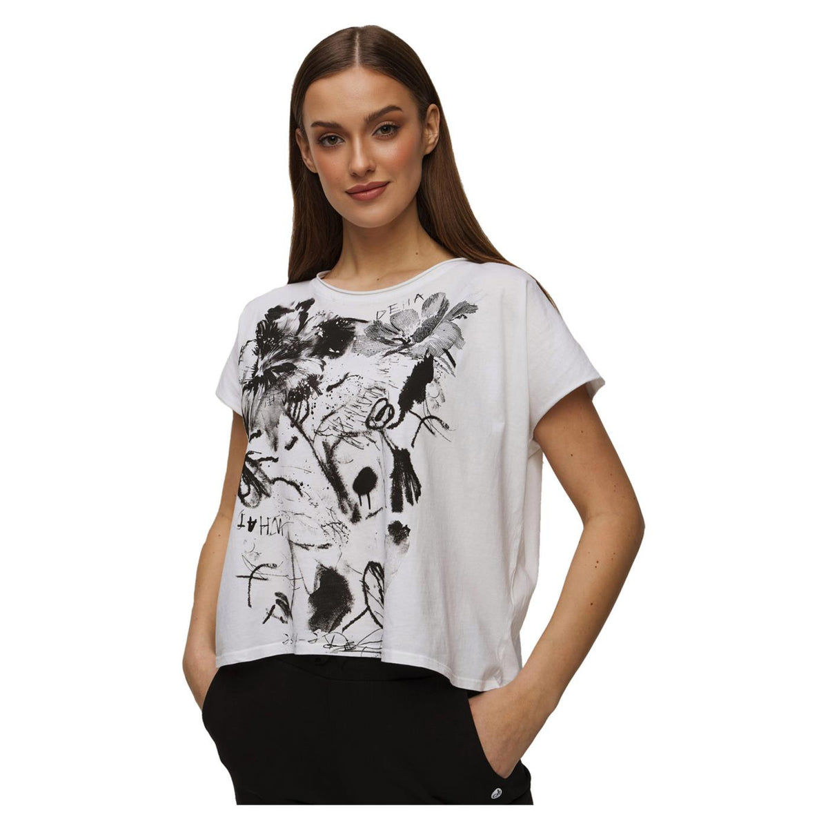 DEHA PRINTED T-SHIRT