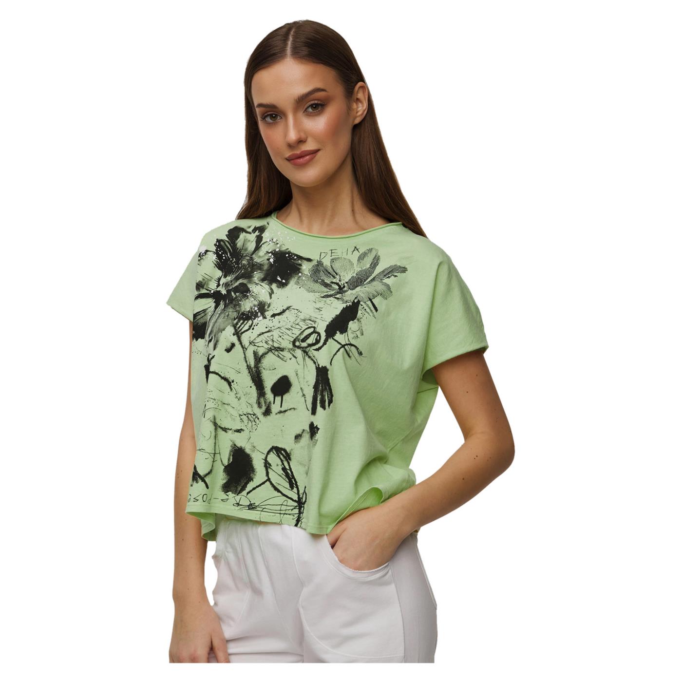 DEHA T-SHIRT CON STAMPA