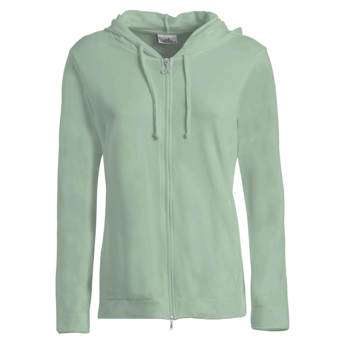 DEHA FELPA ZIP E CAPPUCCIO