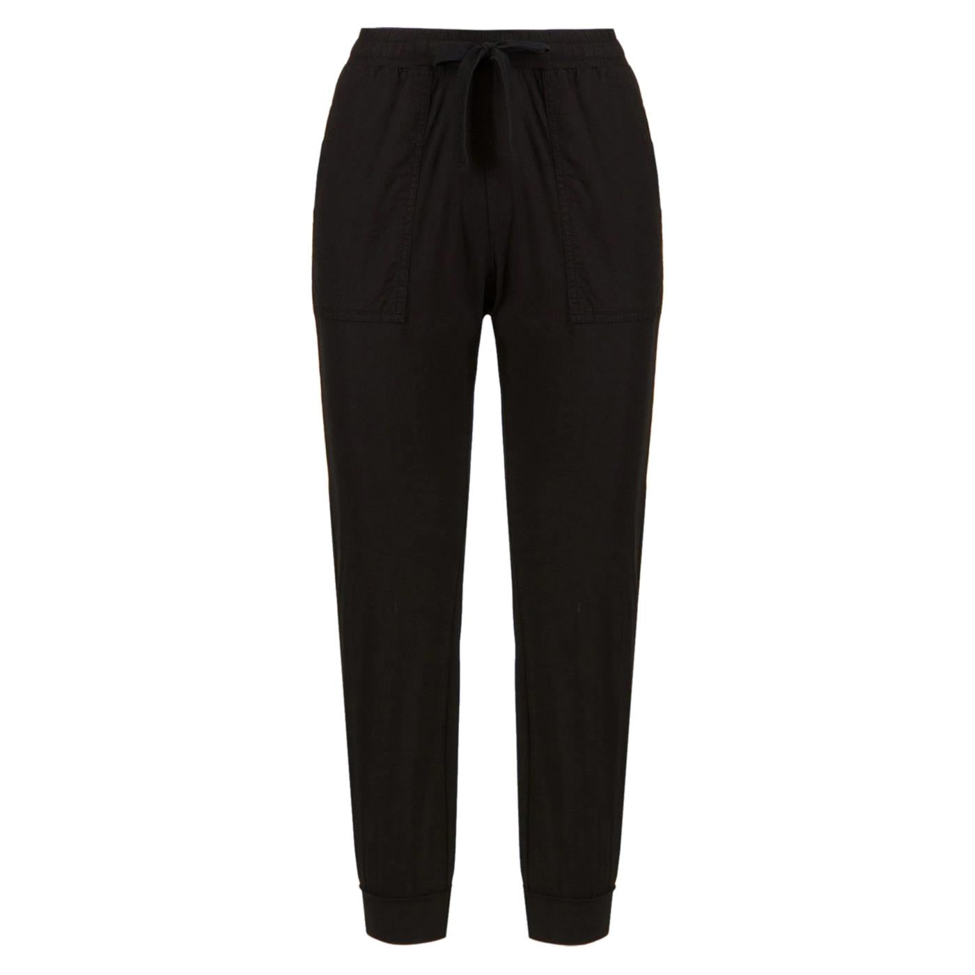 DEHA STRAIGHT POPLIN TROUSERS