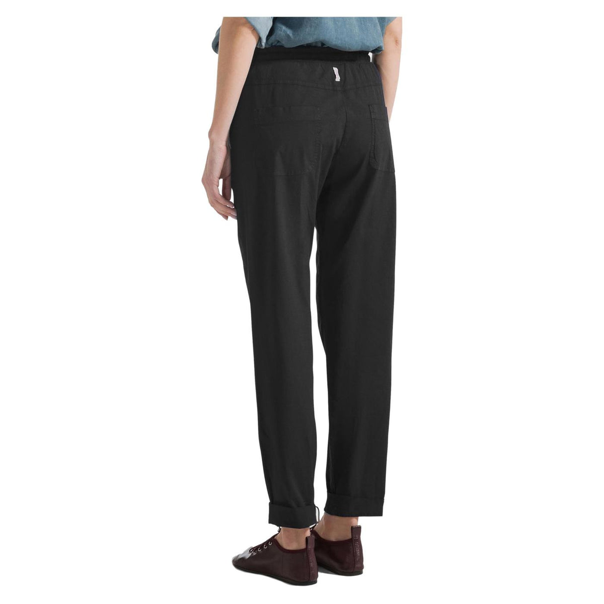 DEHA STRAIGHT POPLIN TROUSERS - seconda immagine
