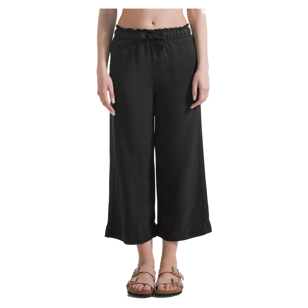 DEHA CROPPED TENCEL PANTS - seconda immagine
