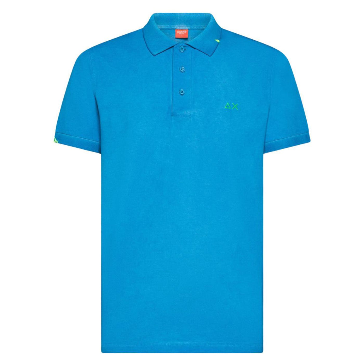 SUN68 POLO SPECIAL DYED BEACH