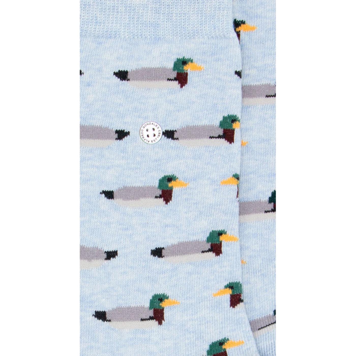 ALFREDO GONZALES DUCKS SOCKS - Blu - vista 2