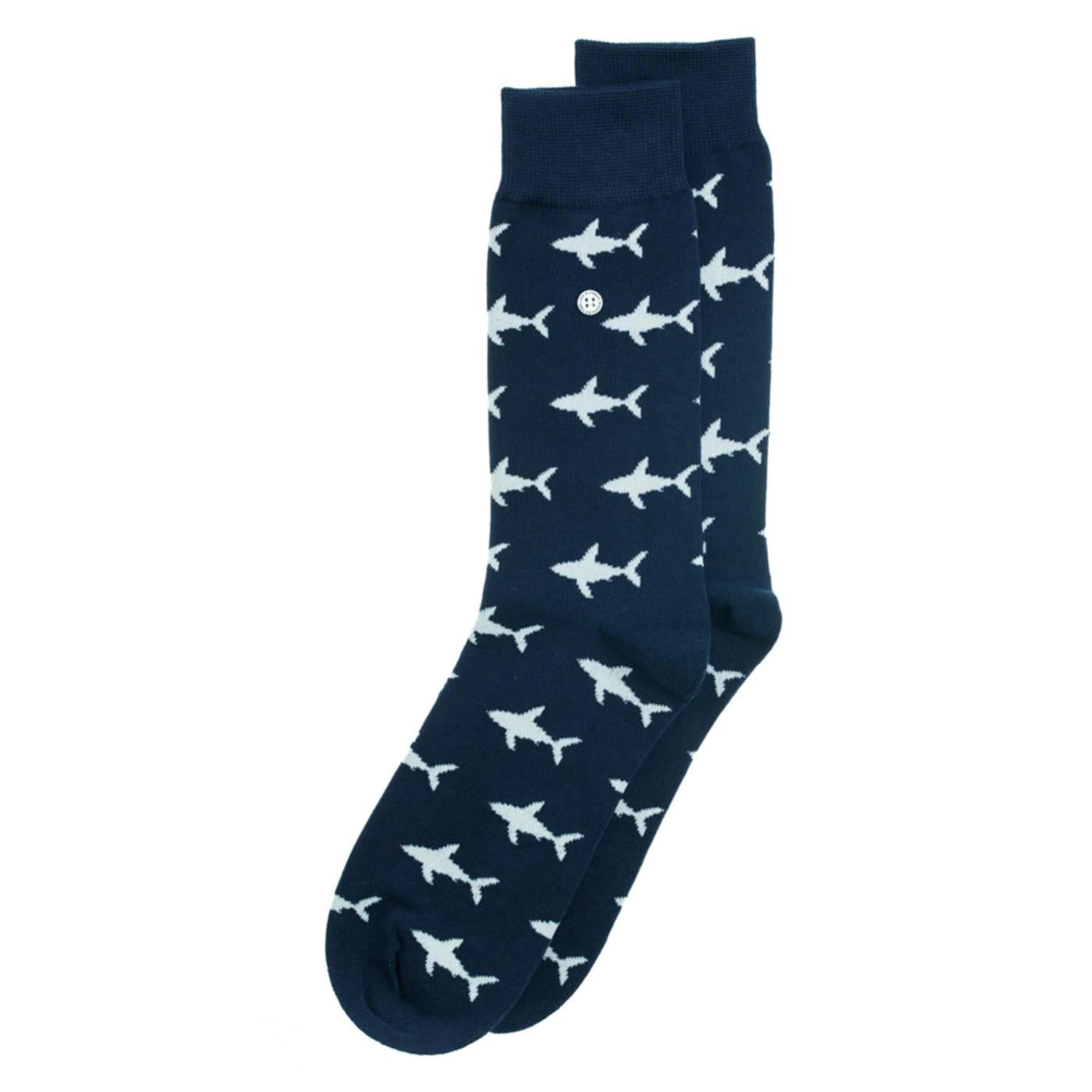 ALFREDO GONZALES SHARK ATTACK SOCKS