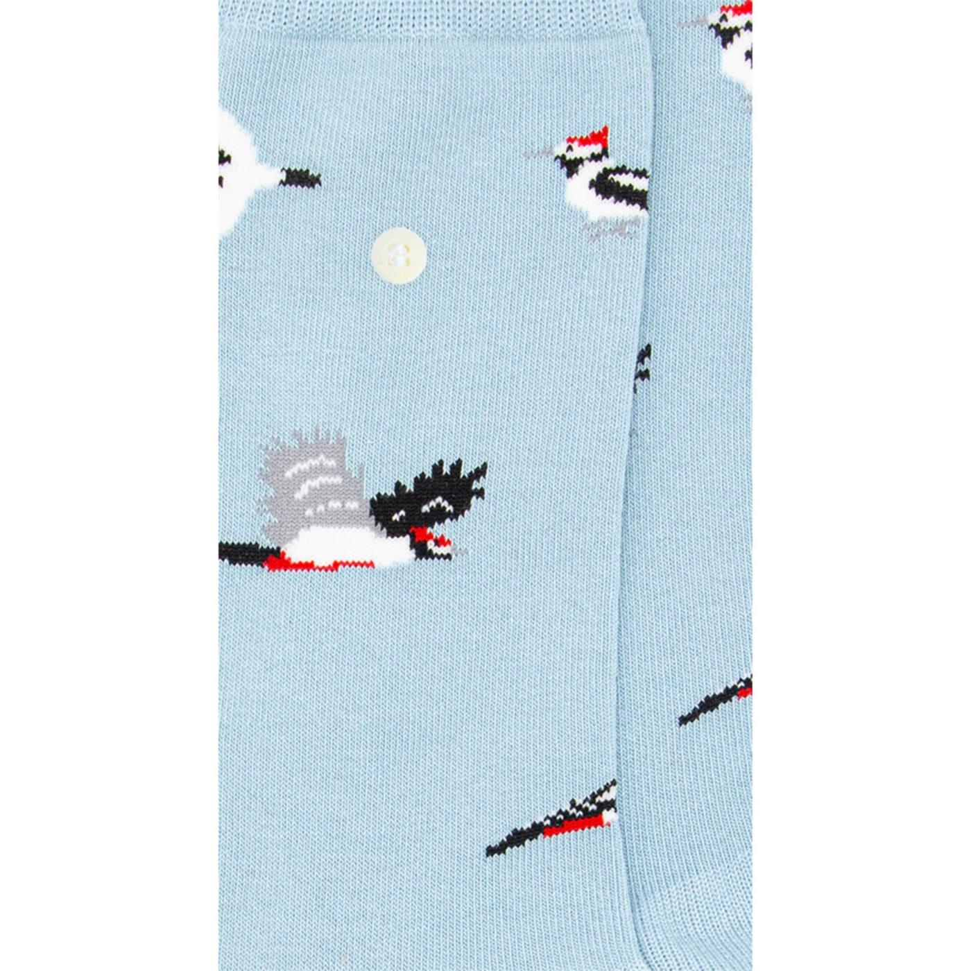 ALFREDO GONZALES WOODPECKERS SOCKS - Blu - vista 2