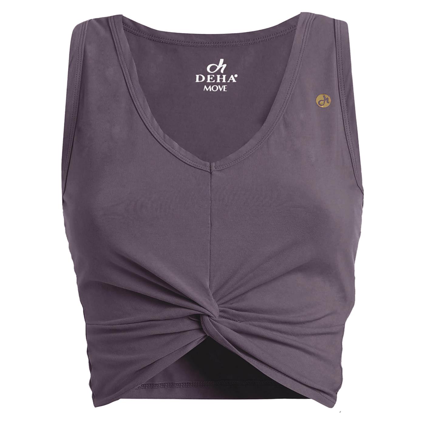 DEHA KNOT CROP TOP