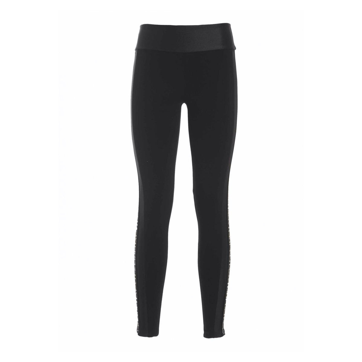 DEHA LEGGINGS BANDE CON LOGO