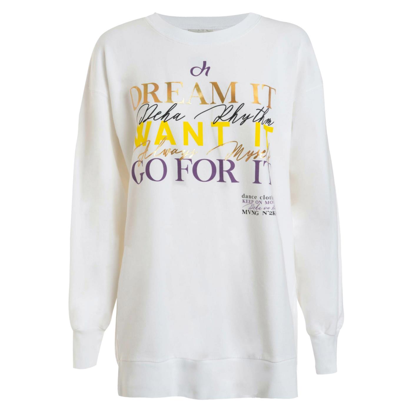 DEHA MAXI CREW NECK SWEATSHIRT