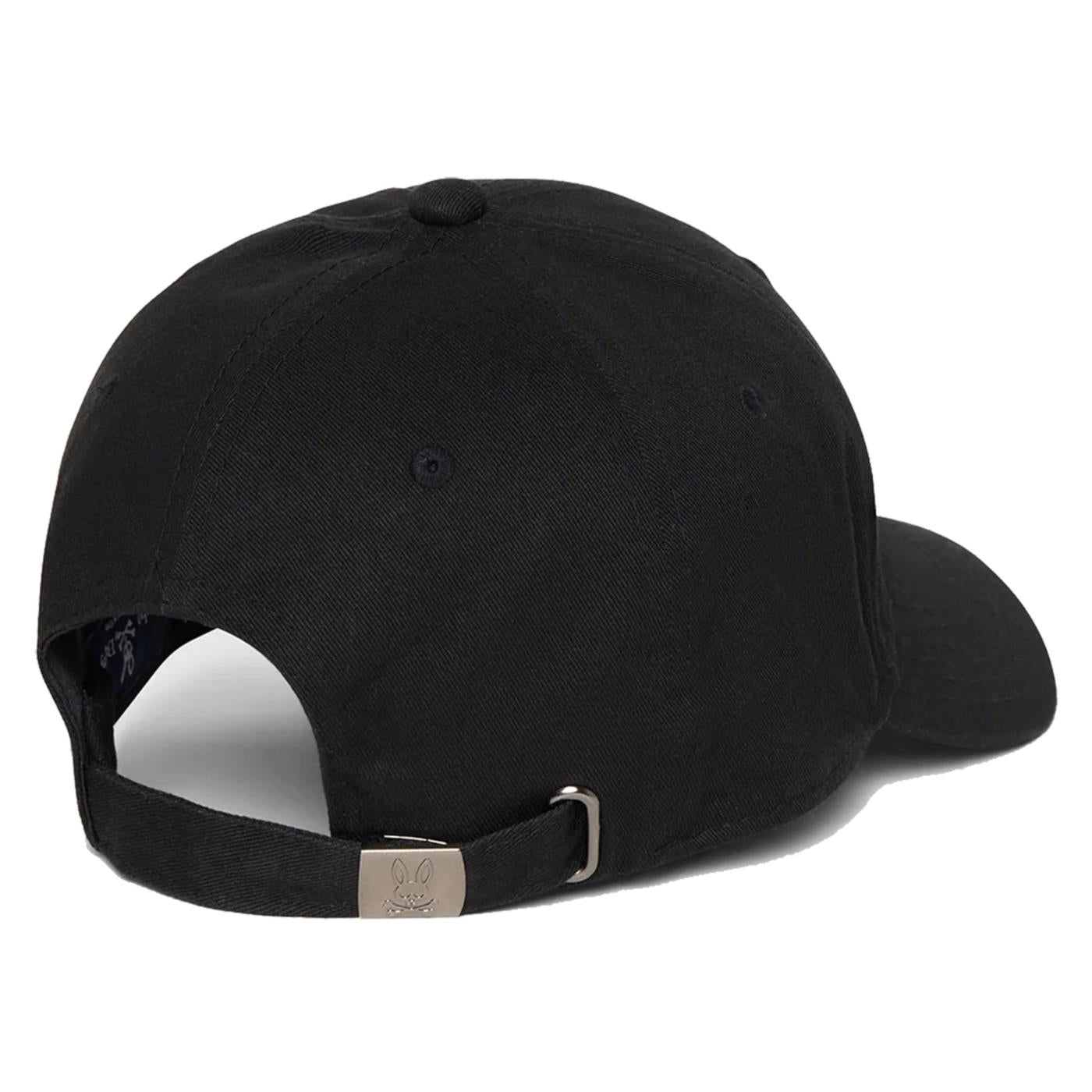 PSYCHO BUNNY CLASSIC BASEBALL CAP - Nero - vista 2