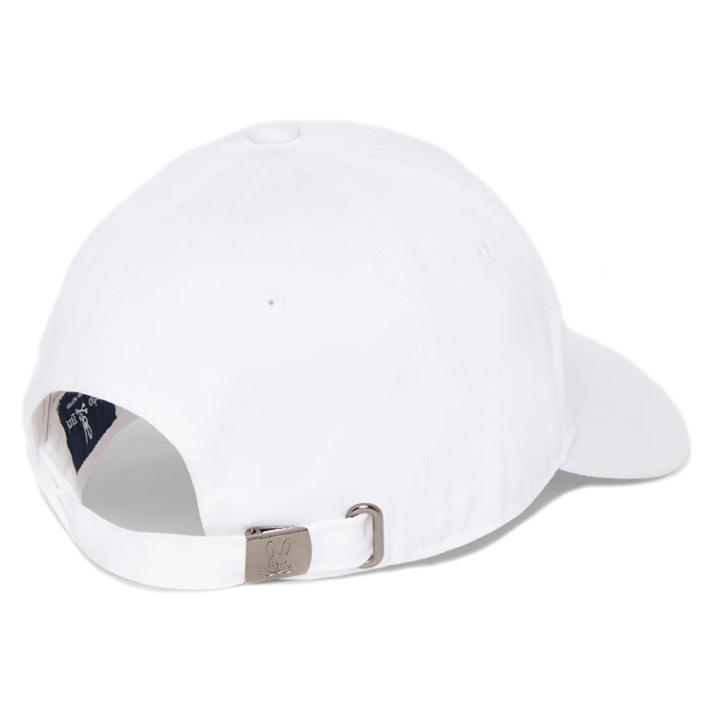 PSYCHO BUNNY CLASSIC BASEBALL CAP - Bianco - vista 2