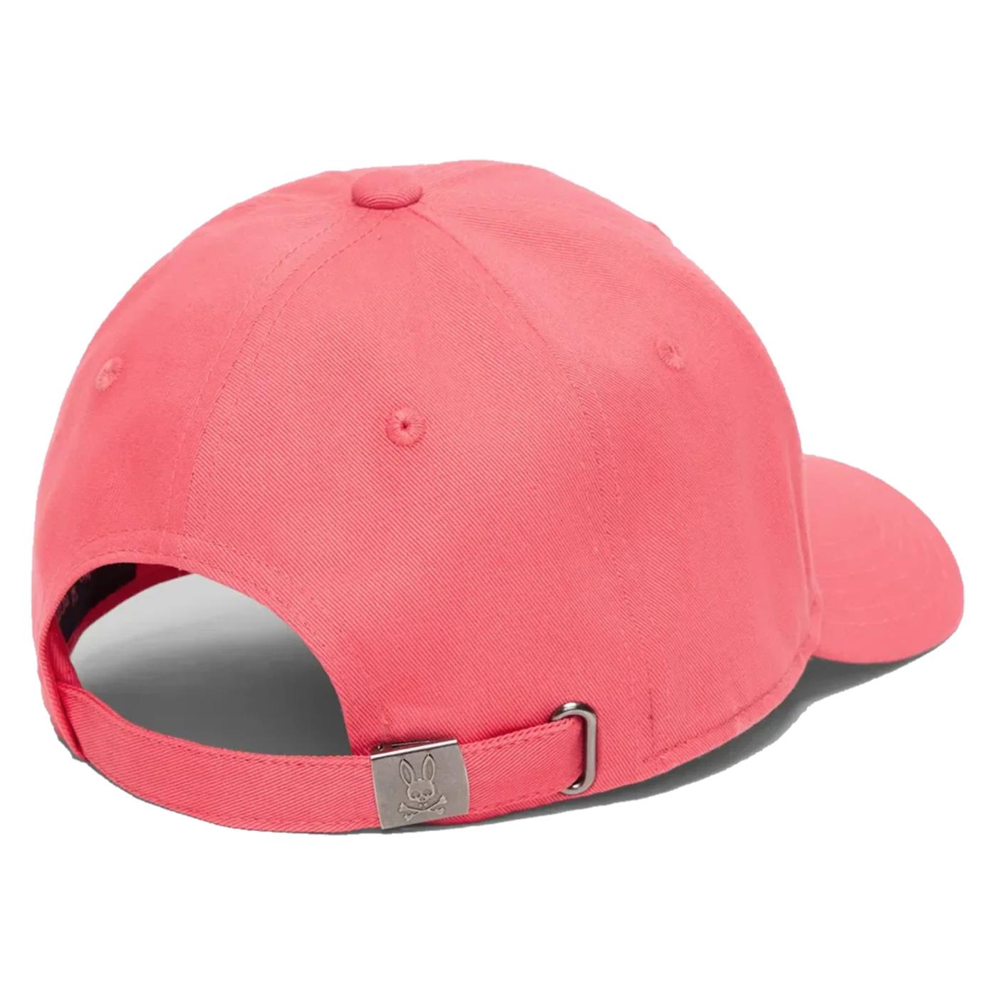 PSYCHO BUNNY CLASSIC BASEBALL CAP - Corallo - vista 2