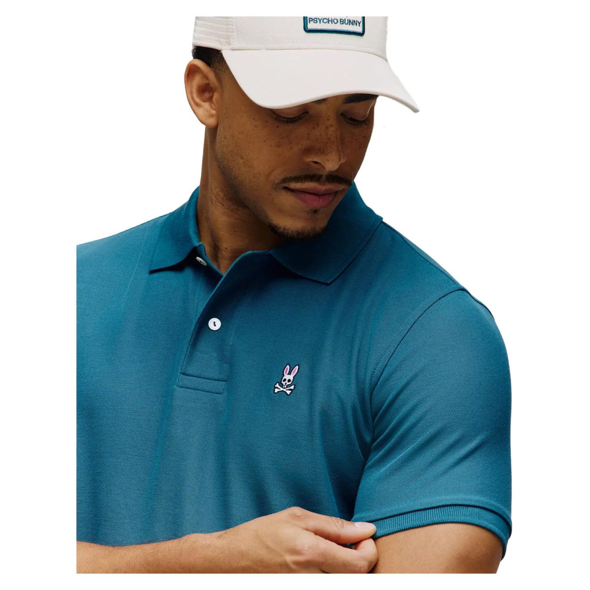 PSYCHO BUNNY CLASSIC PIQUE POLO - seconda immagine