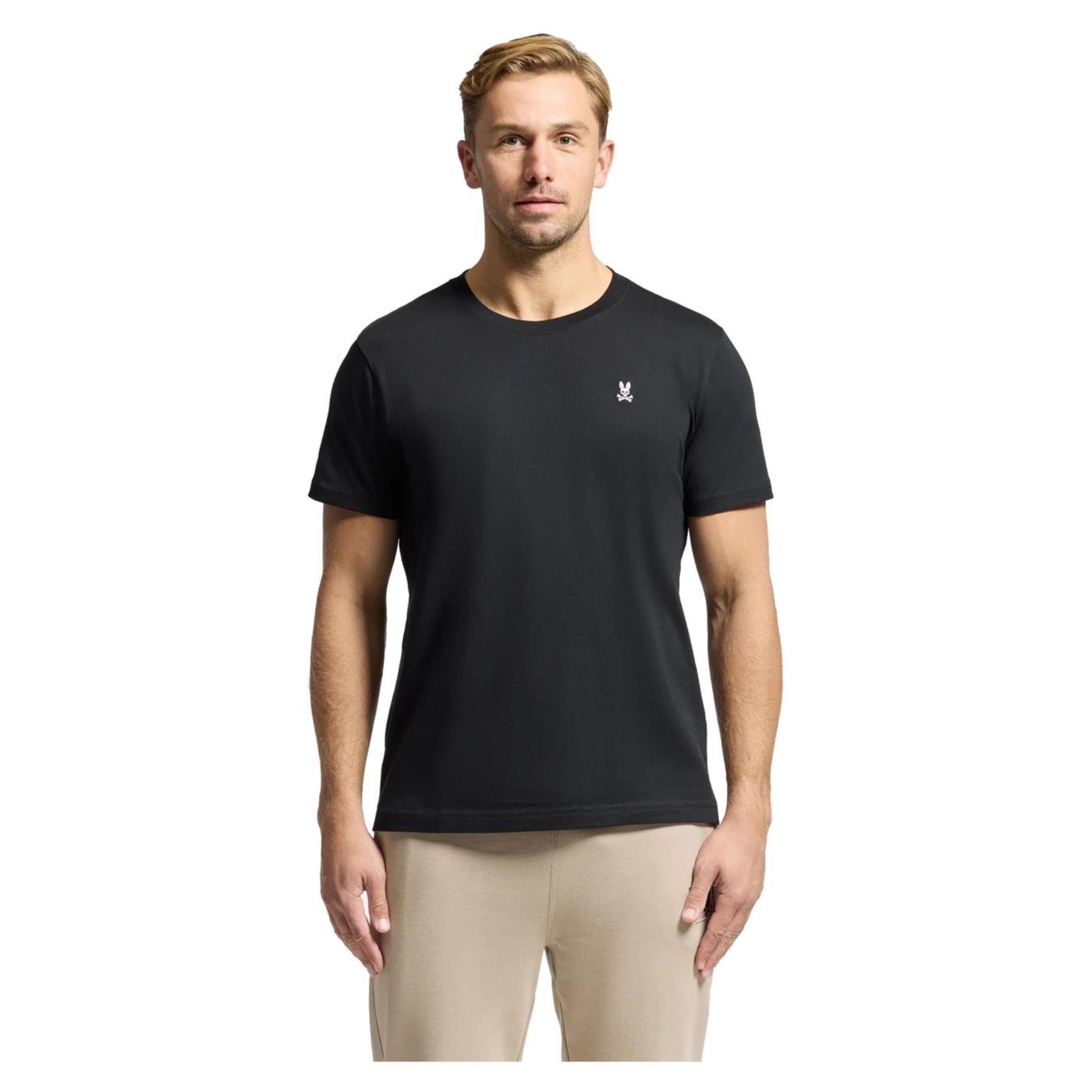 PSYCHO BUNNY CLASSIC CREW NECK TEE - Nero - immagine principale
