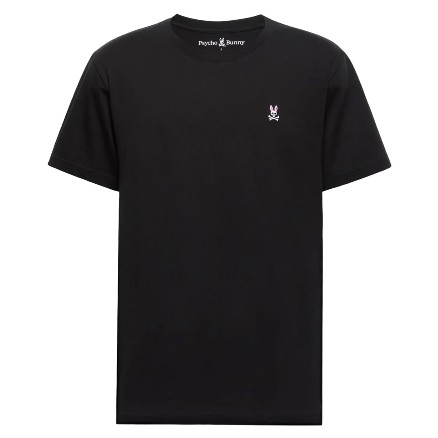 PSYCHO BUNNY CLASSIC CREW NECK TEE - Nero - vista 4