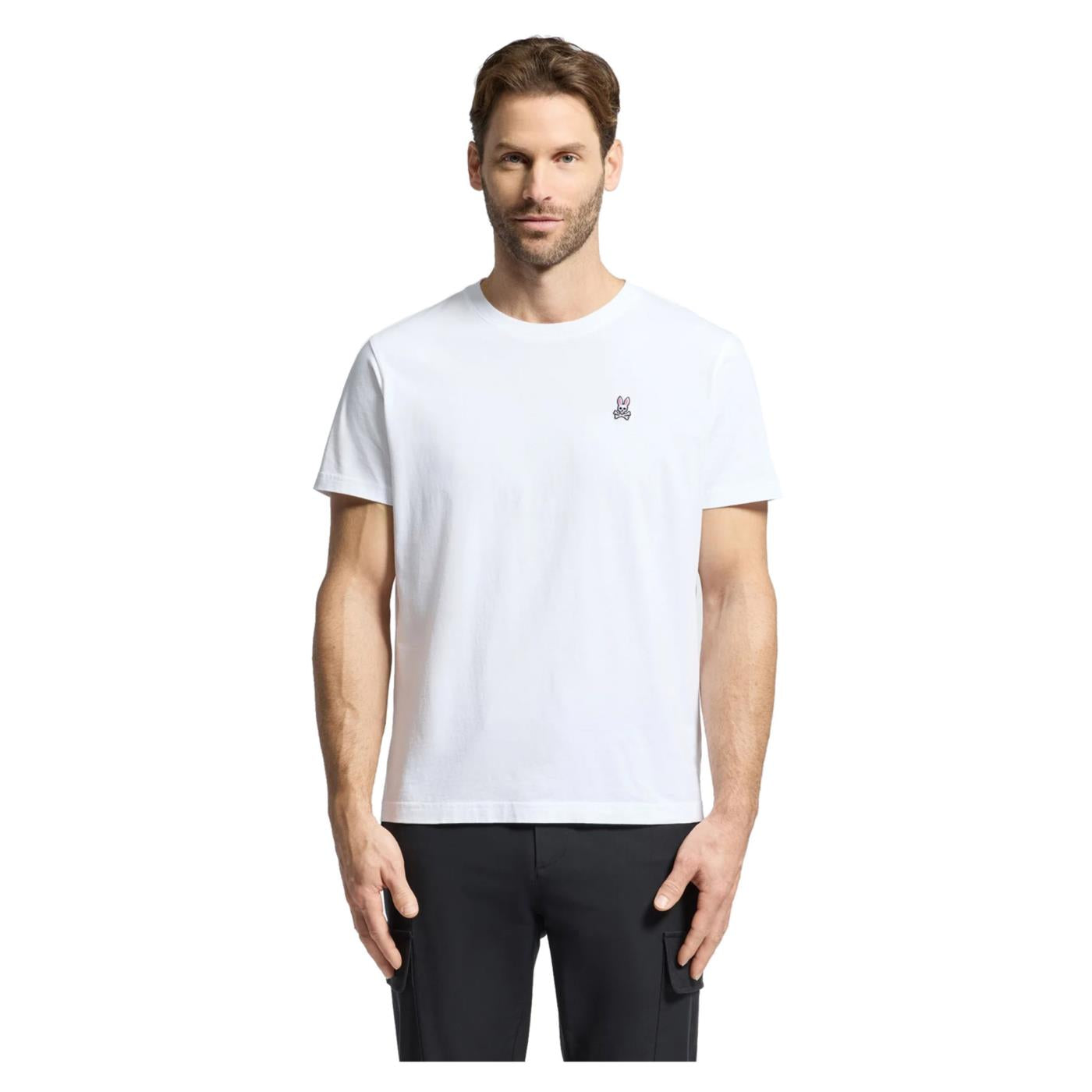 PSYCHO BUNNY CLASSIC CREW NECK TEE - Bianco - immagine principale