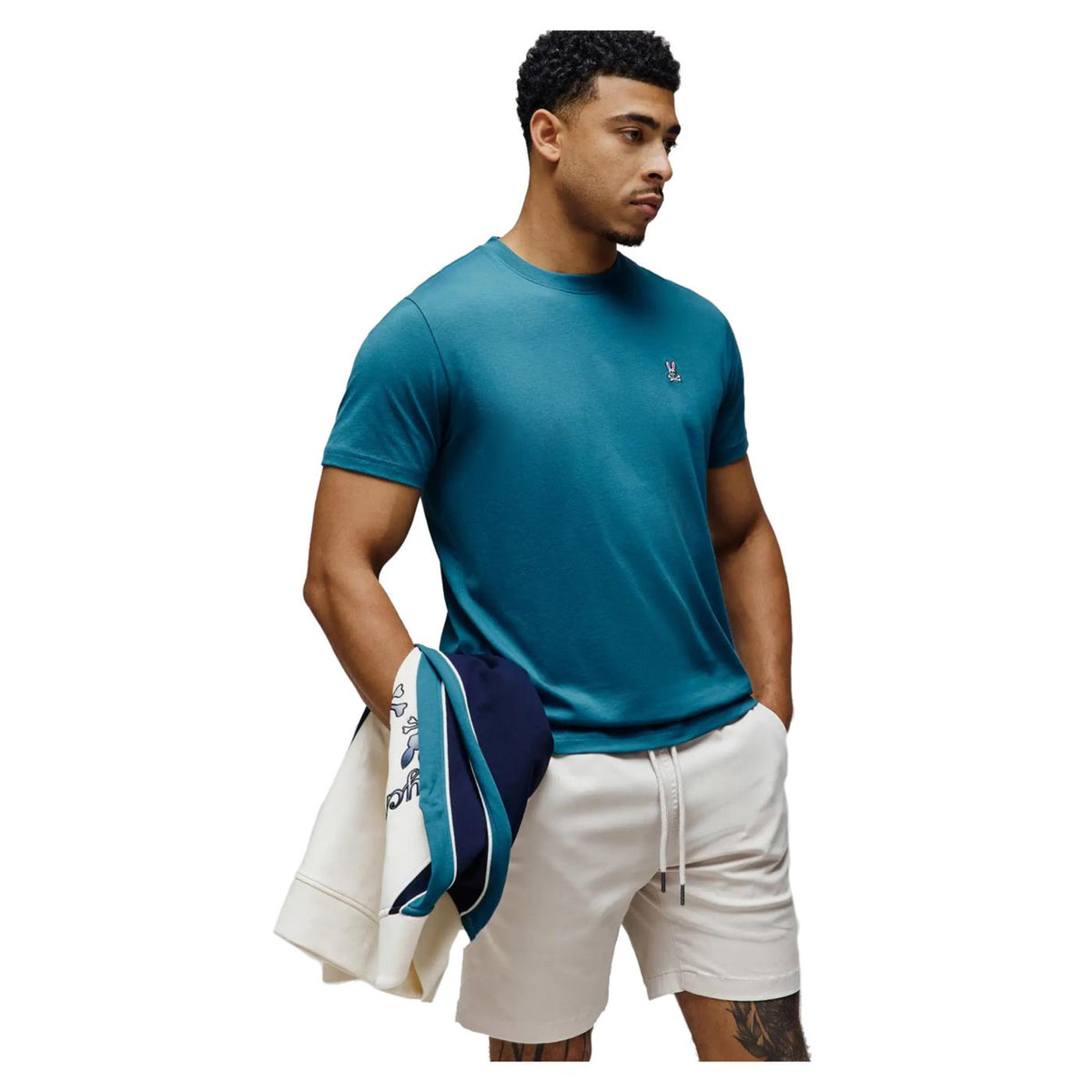 PSYCHO BUNNY CLASSIC CREW NECK TEE