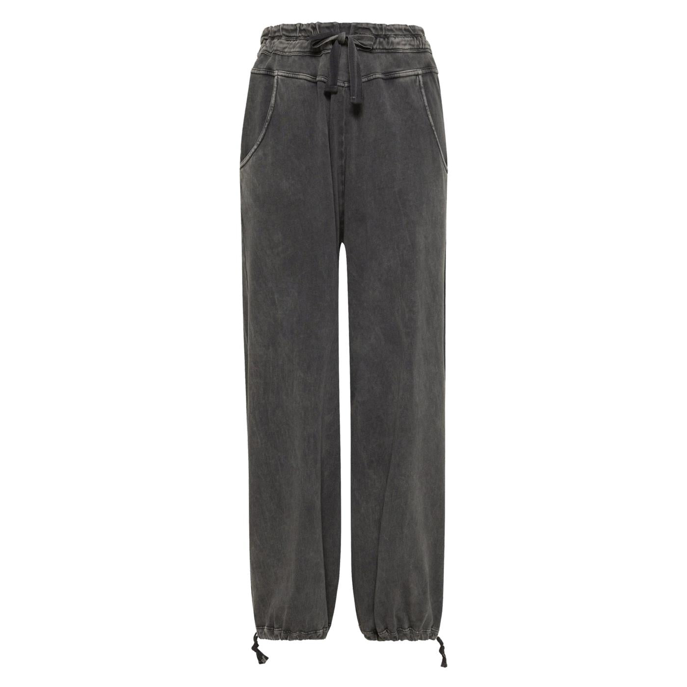 DEHA MARBLE EFFECT TROUSERS