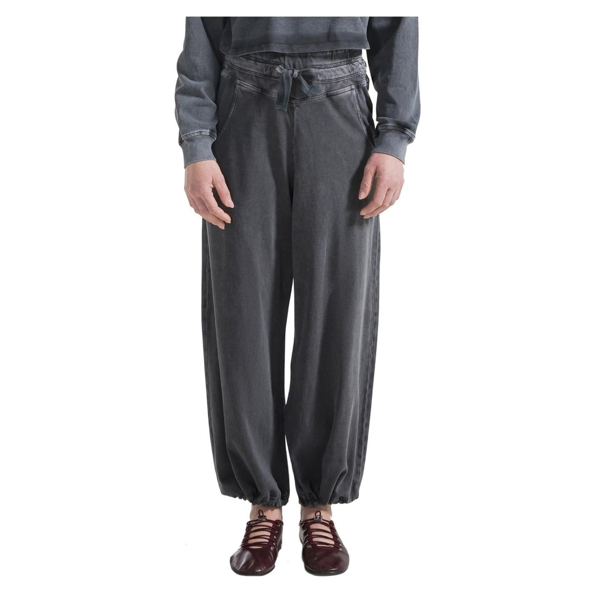 DEHA MARBLE EFFECT TROUSERS - seconda immagine