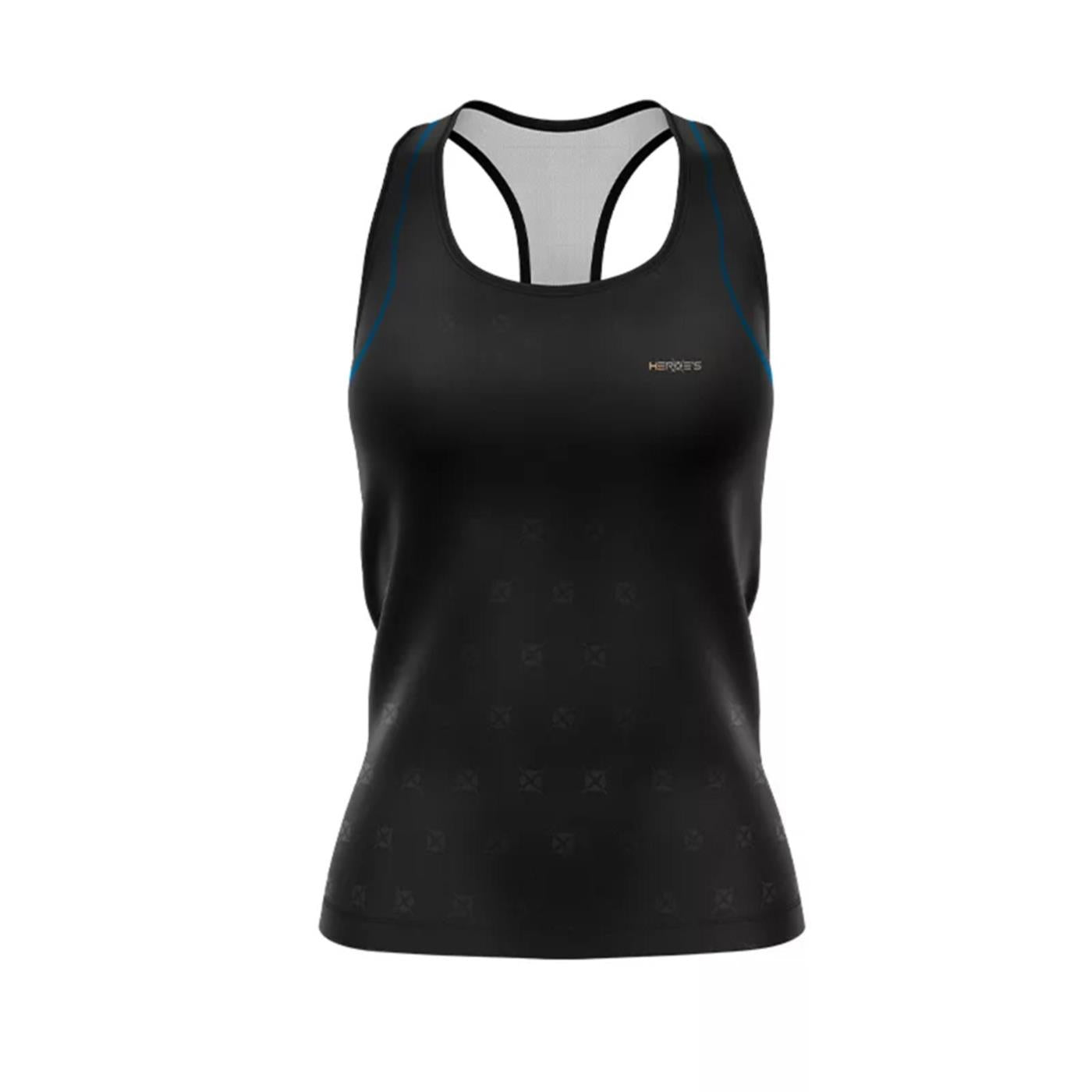 HEROE'S ASTEROPE BLACK TANK TOP