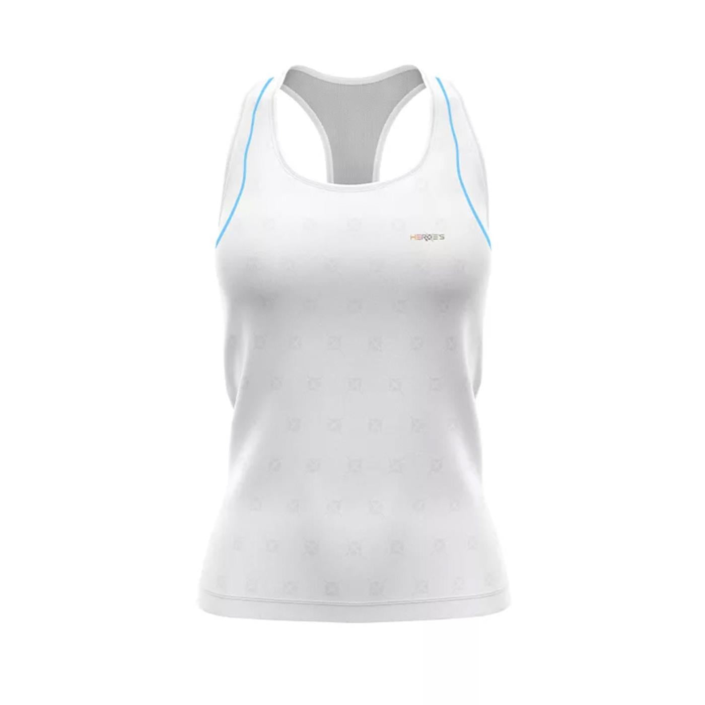 HEROE'S ASTEROPE WHITE TANK TOP