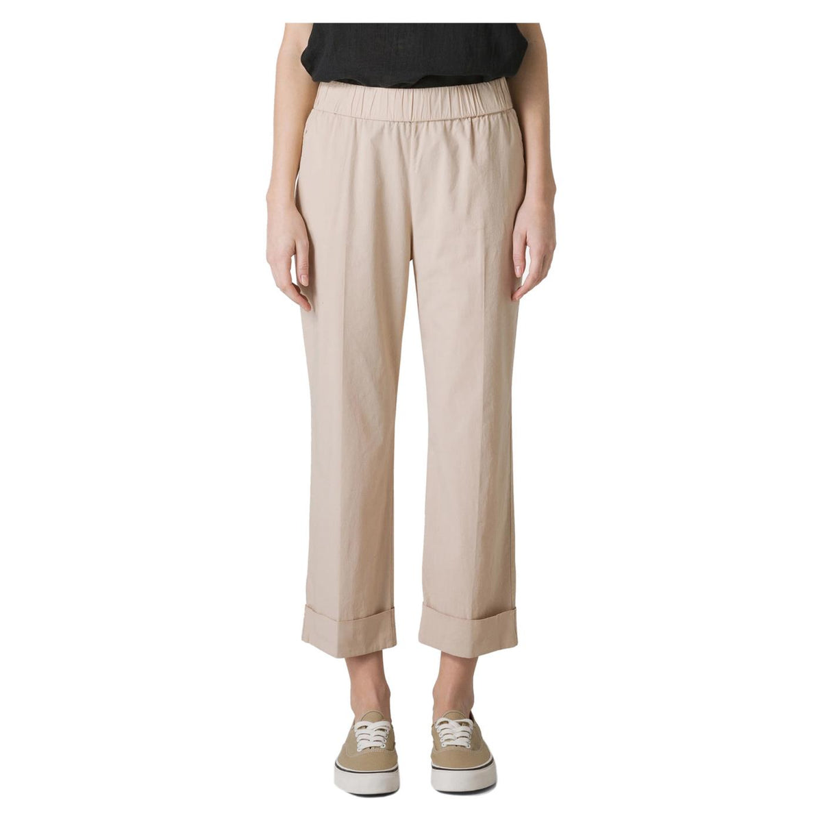 DEHA STRAIGHT POPLIN TROUSERS - seconda immagine