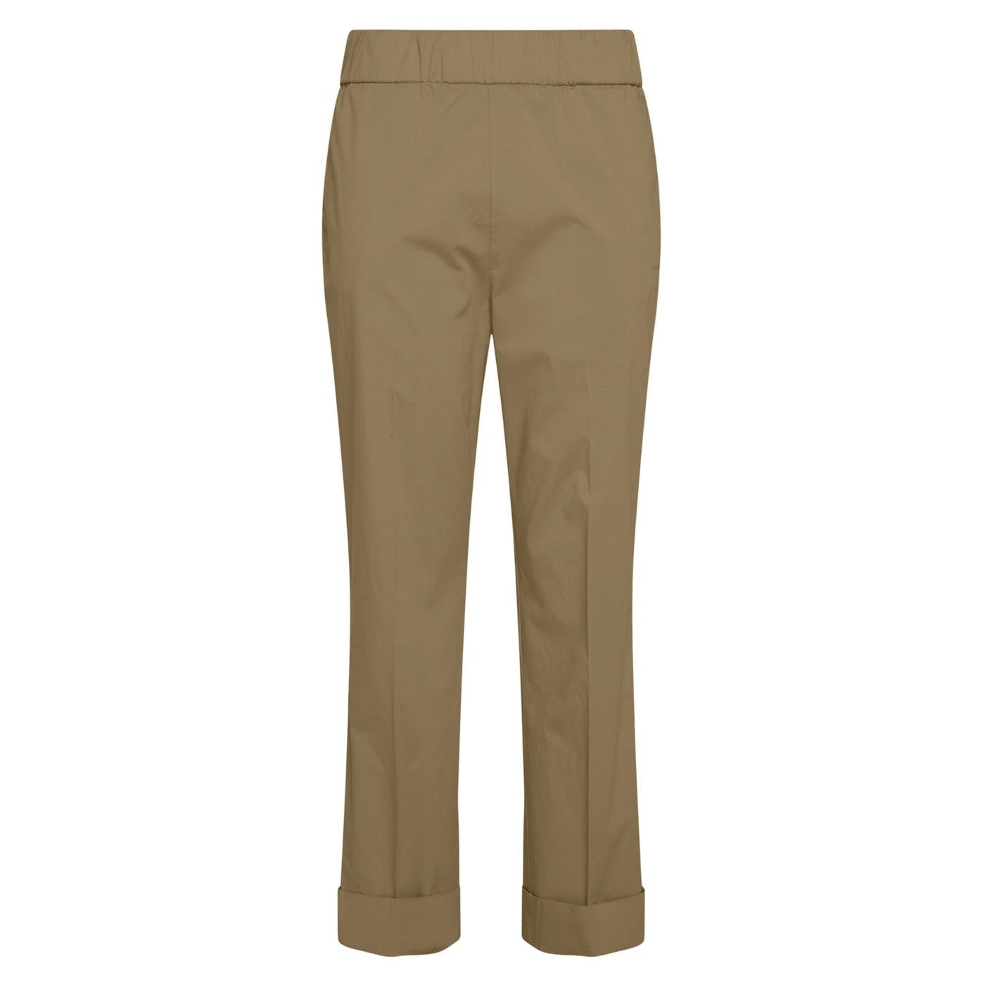 DEHA STRAIGHT POPLIN TROUSERS