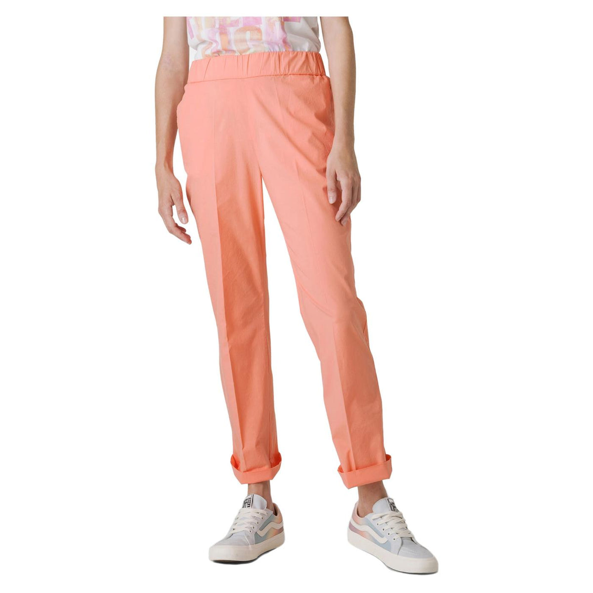 DEHA STRAIGHT POPLIN TROUSERS - seconda immagine