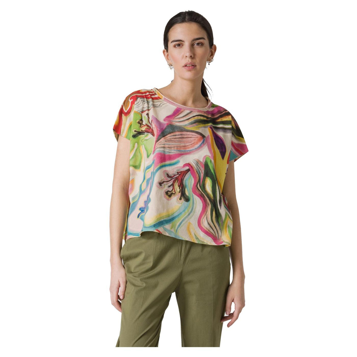 DEHA ALLOVER WIDE T-SHIRT - seconda immagine