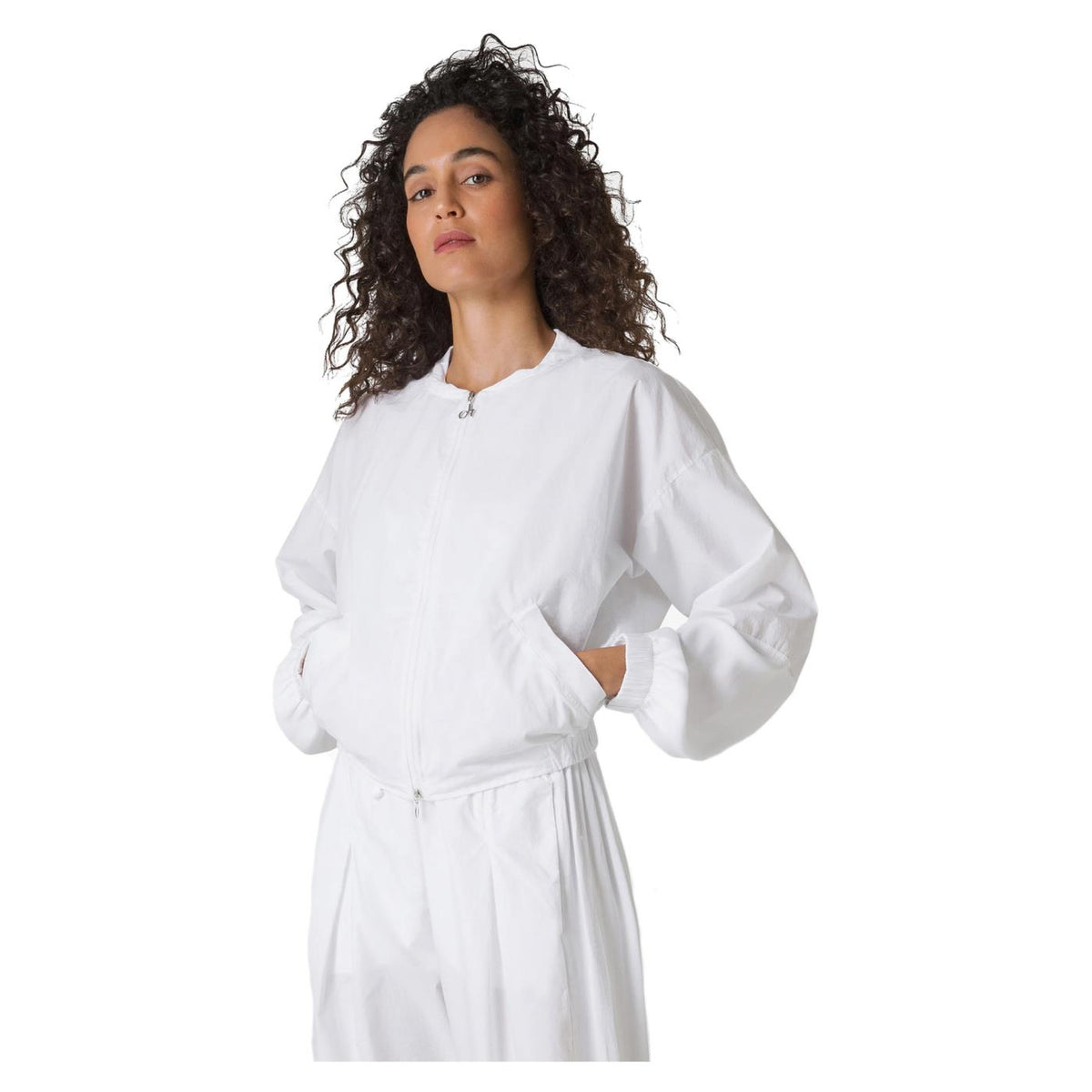 DEHA GIACCA BOMBER IN POPELINE - seconda immagine