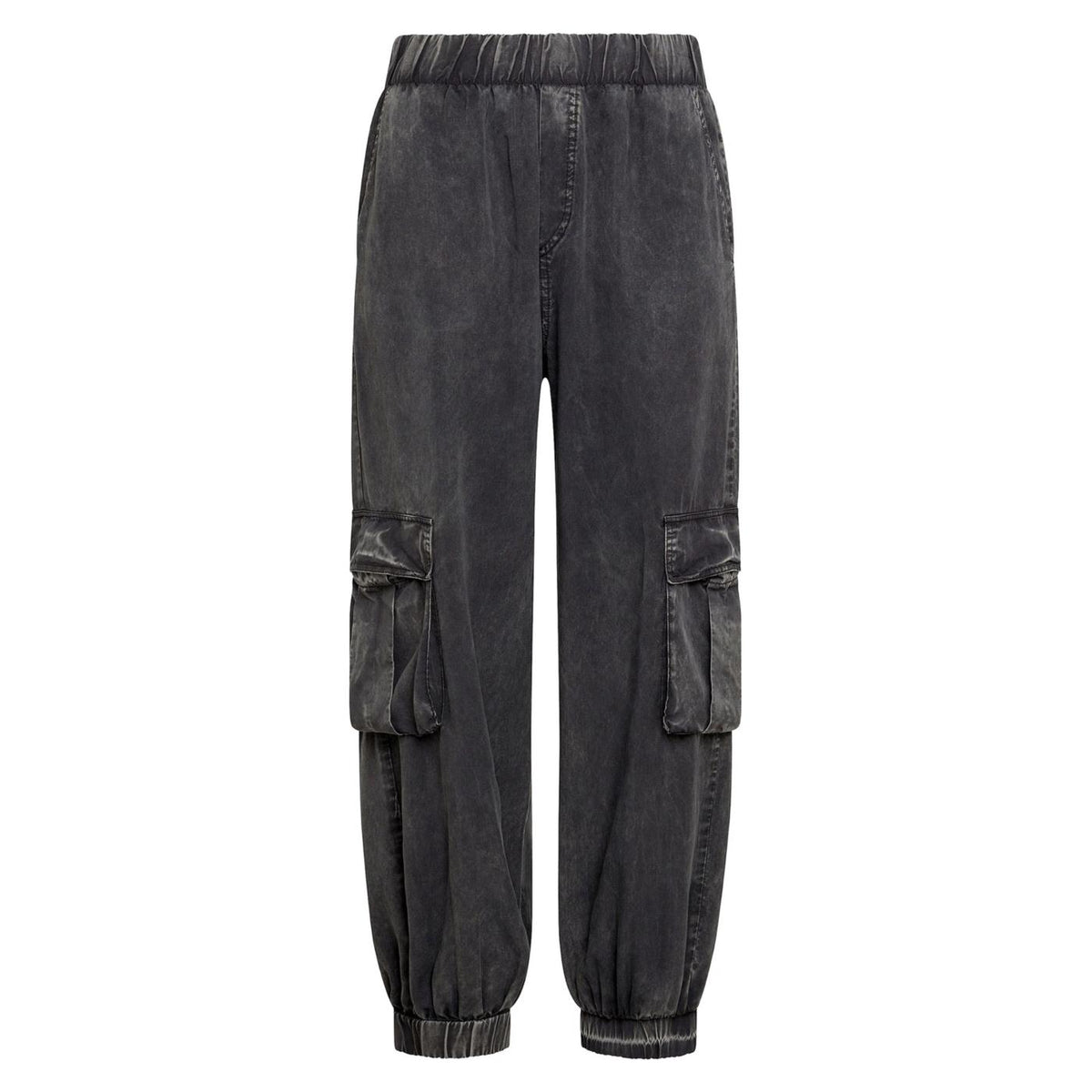 DEHA MARBLE EFFECT CARGO PANTS