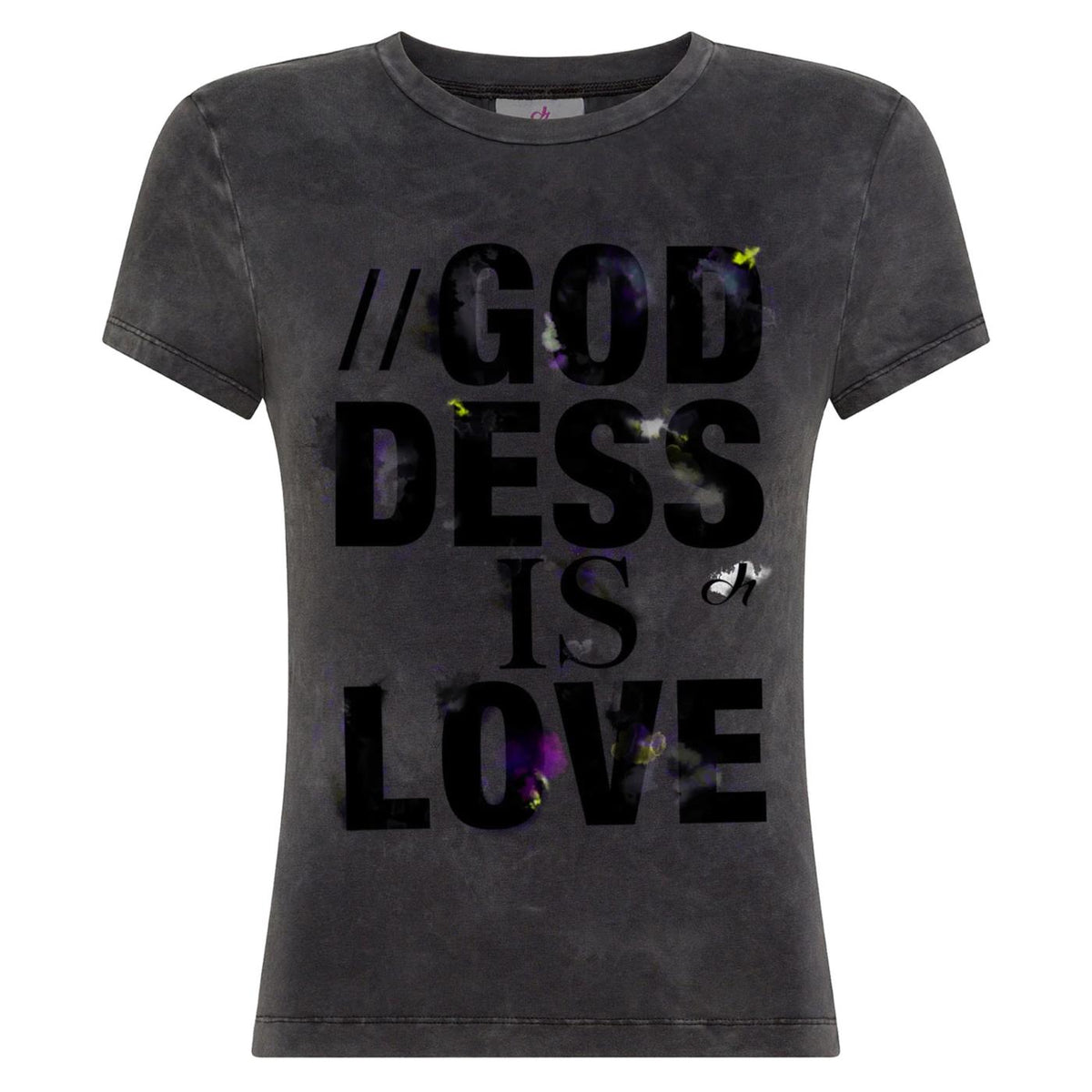 DEHA MARBLE EFFECT T-SHIRT