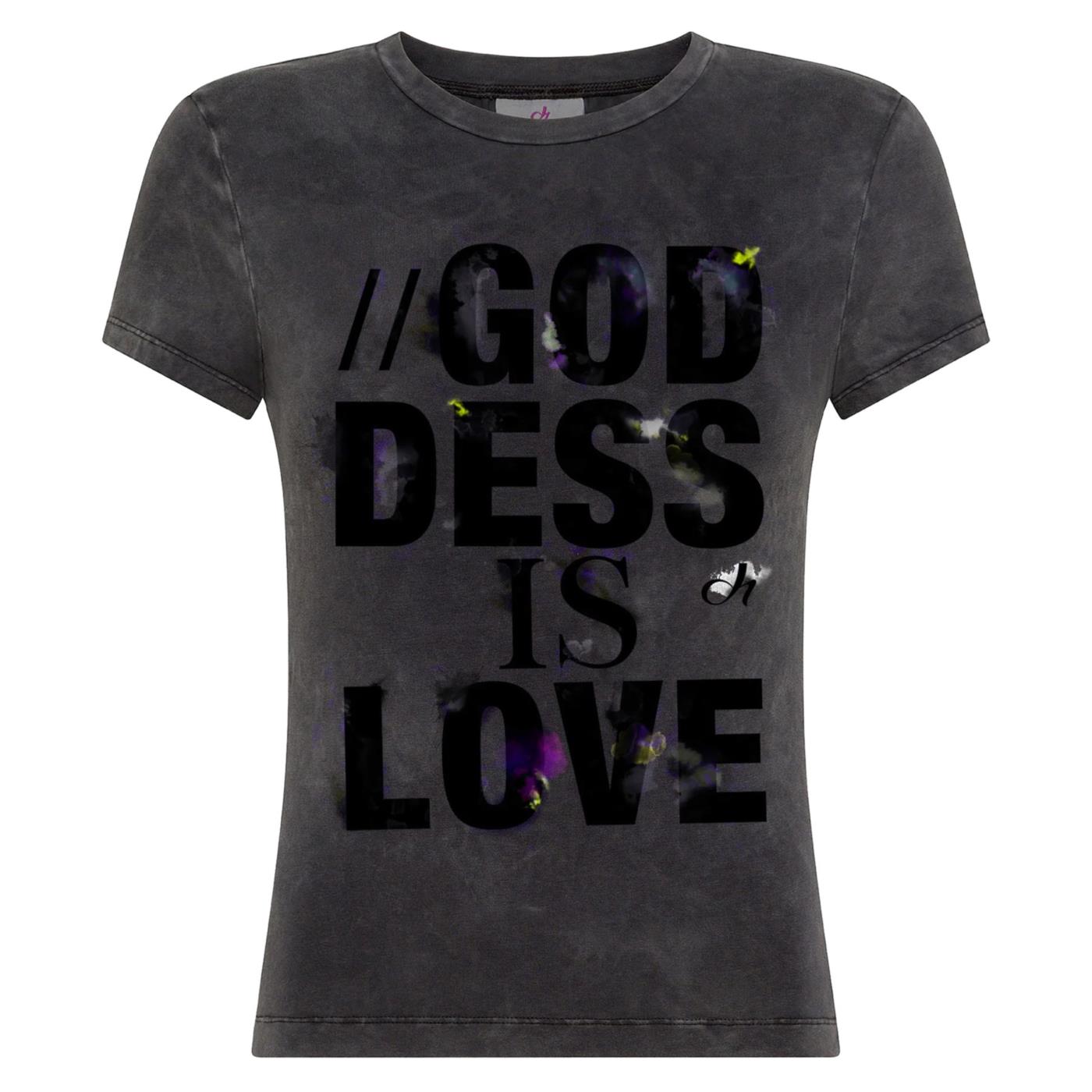 DEHA MARBLE EFFECT T-SHIRT