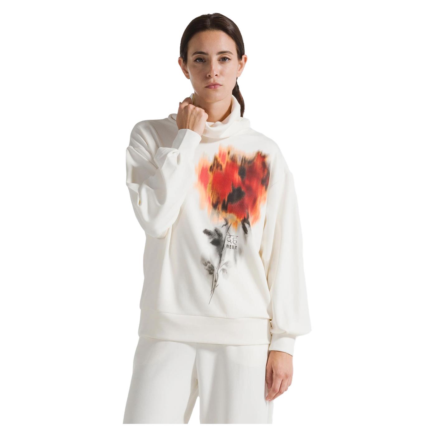 DEHA FELPA COMFORT CON STAMPA