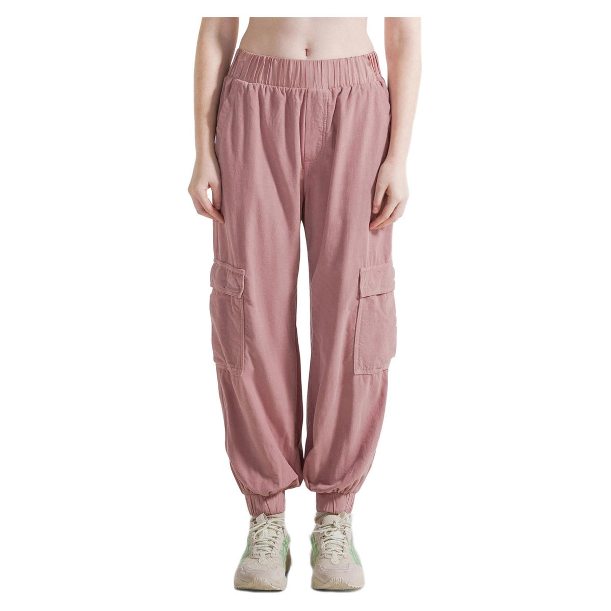 DEHA VELVET CARGO PANTS - seconda immagine