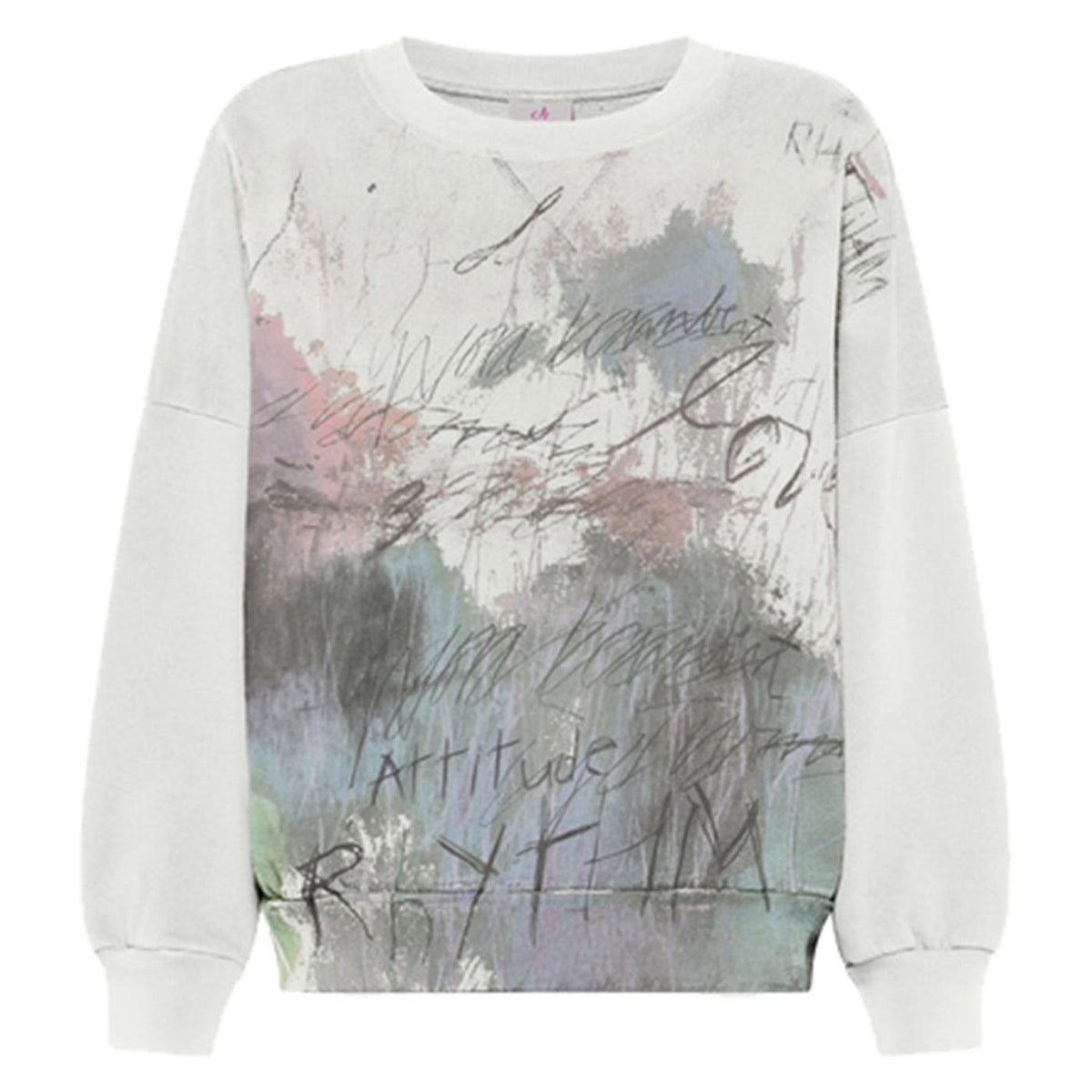 DEHA PRINTED CREW NECK SWEATSHIRT