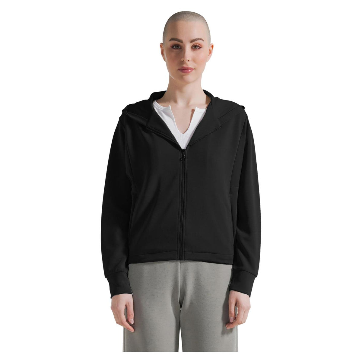 DEHA SOFT SWEATSHIRT WITH ZIP - seconda immagine