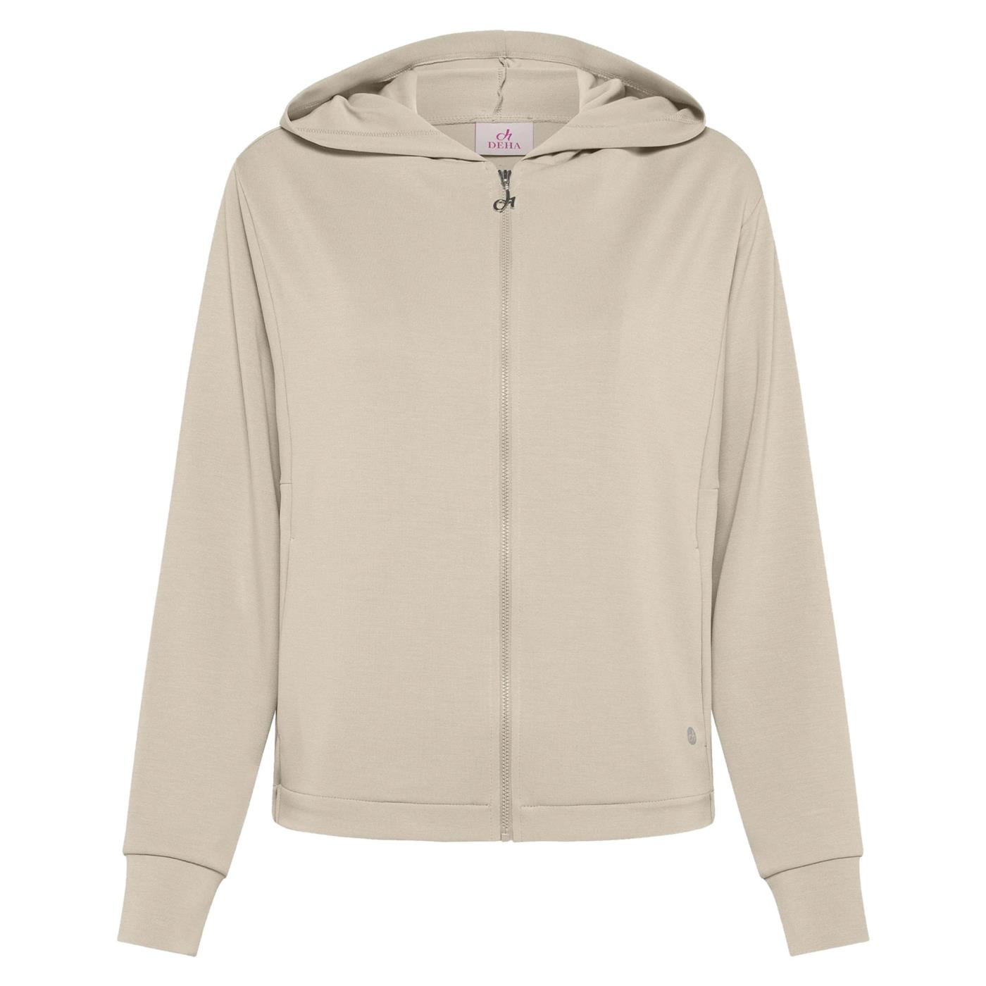 DEHA FELPA MORBIDA CON ZIP
