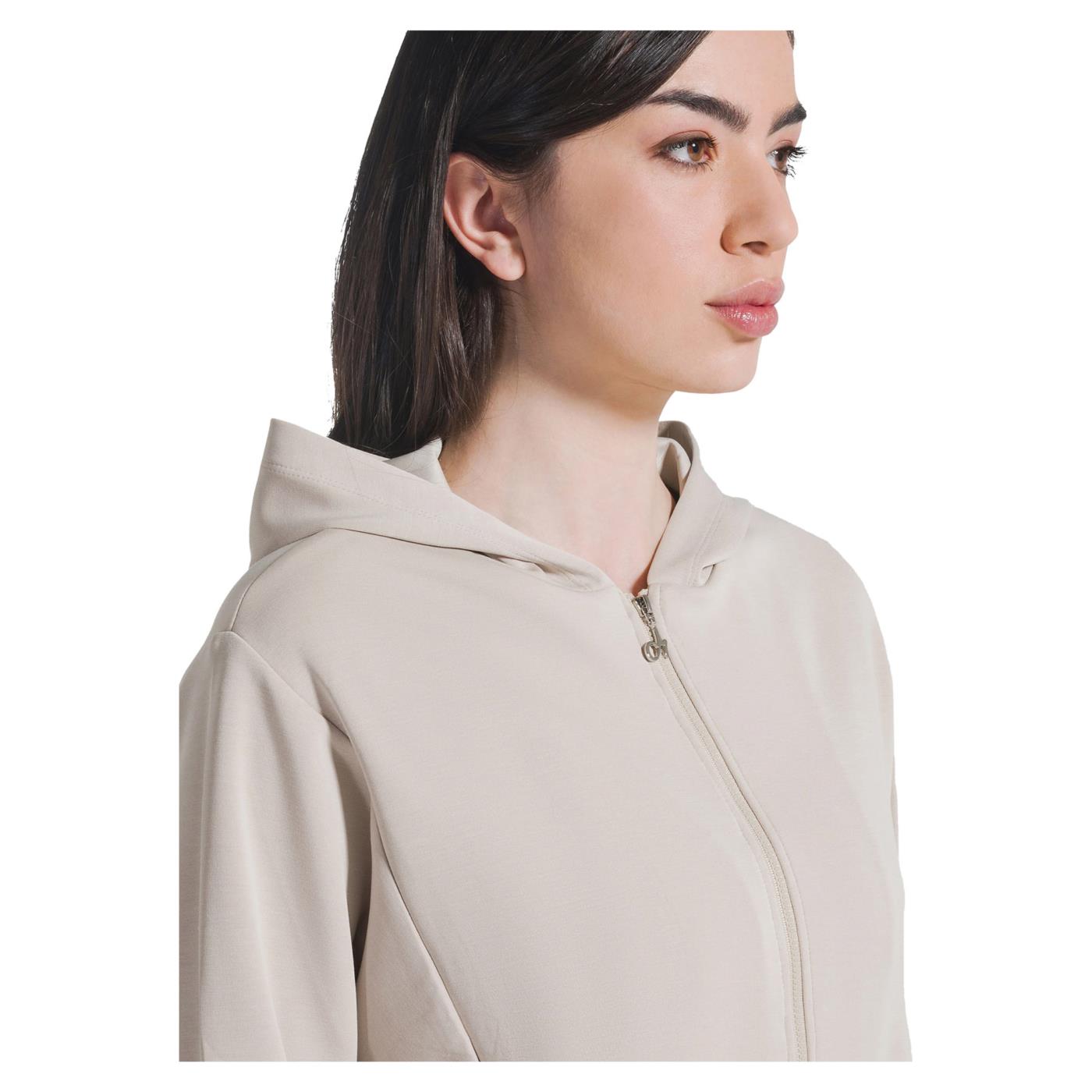 DEHA FELPA MORBIDA CON ZIP