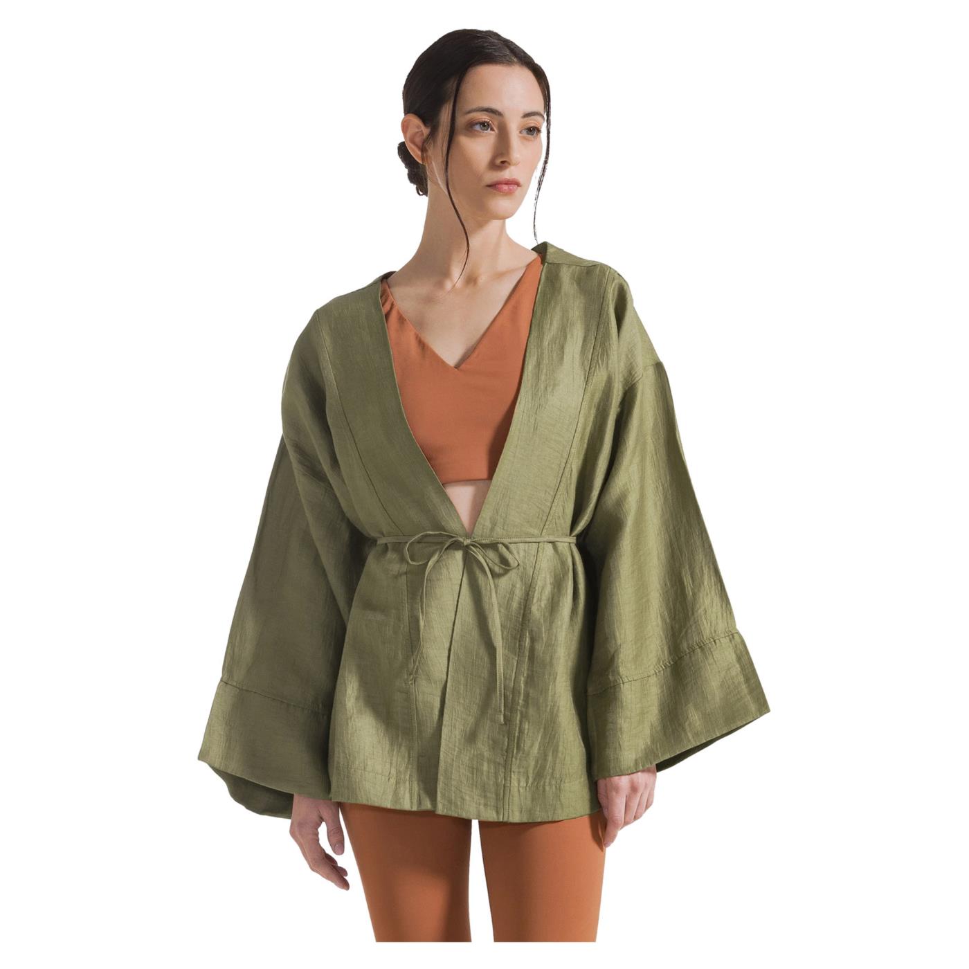 DEHA GIACCA KIMONO IN LINO
