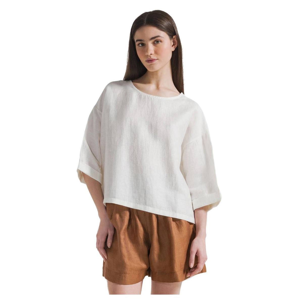 DEHA LINEN BLOUSE - seconda immagine