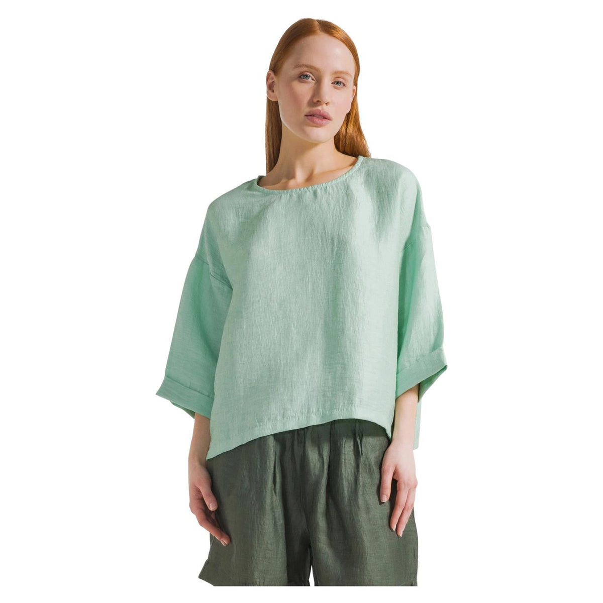DEHA LINEN BLOUSE - seconda immagine