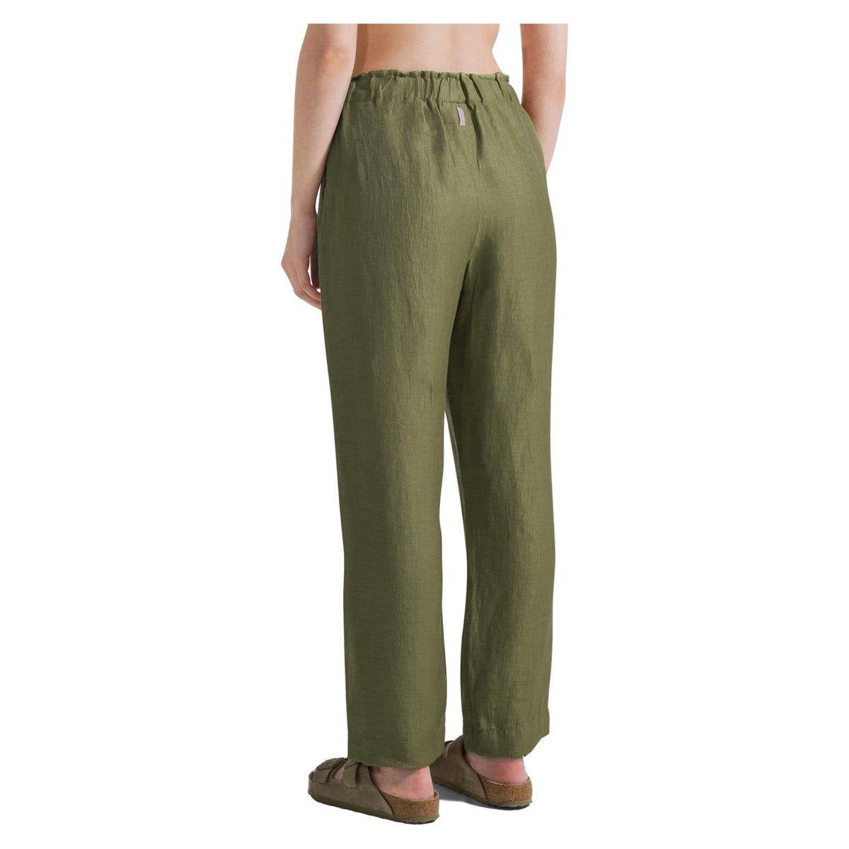 DEHA LINEN TROUSERS - seconda immagine