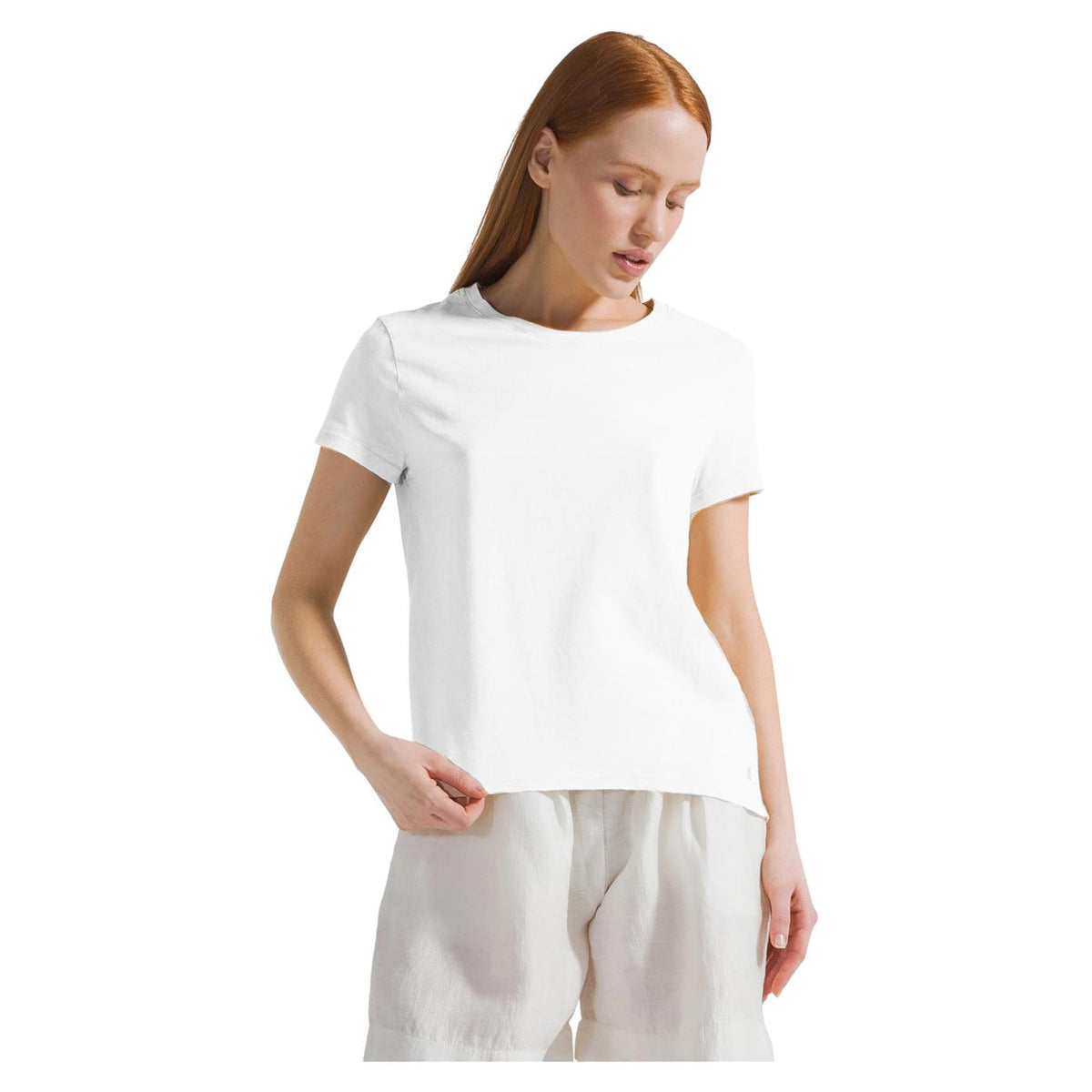 DEHA MARBLE EFFECT T-SHIRT