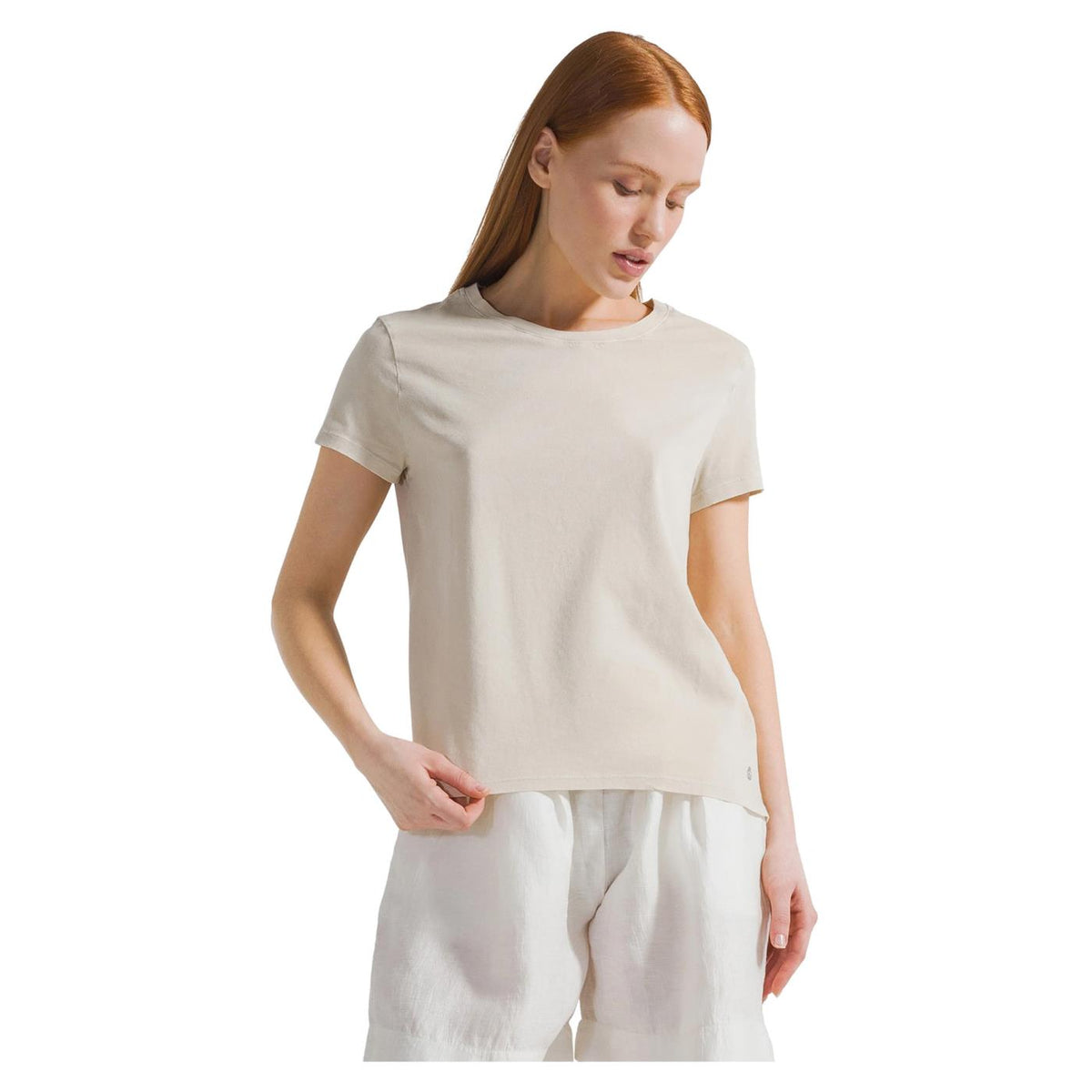 DEHA MARBLE EFFECT T-SHIRT