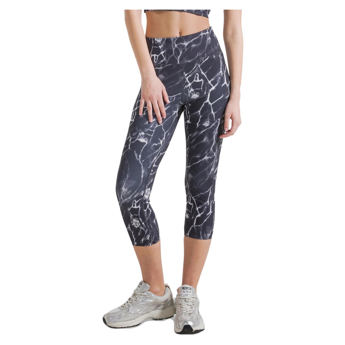 DEHA LEGGINGS 7/8 ALLOVER - Nero - immagine principale