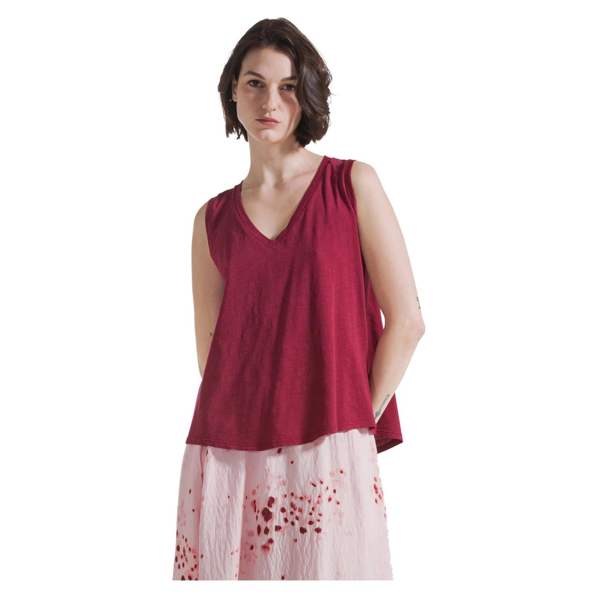 DEHA CANOTTA JERSEY FIAMMATO