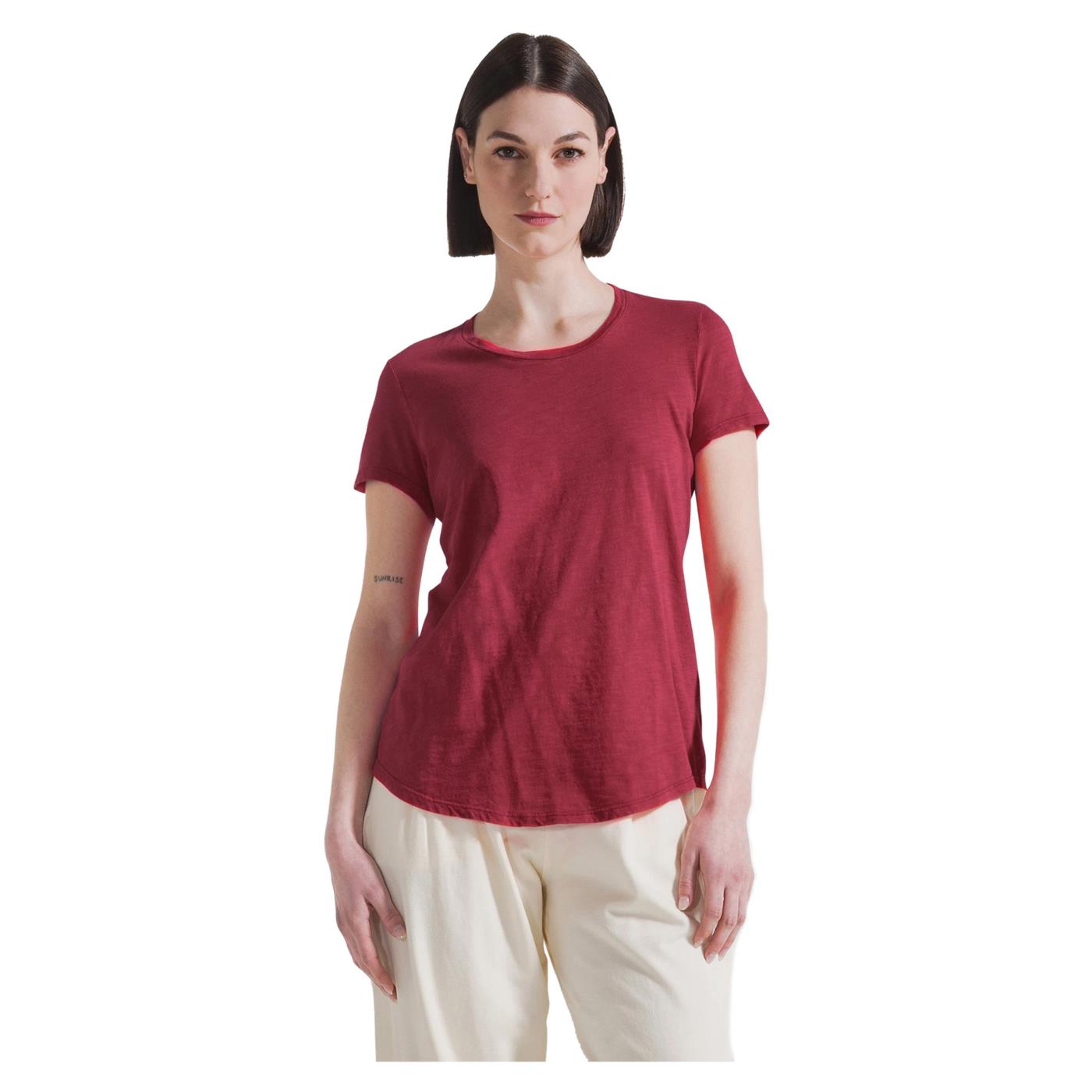DEHA T-SHIRT JERSEY FIAMMATO - Ciclamino - immagine principale